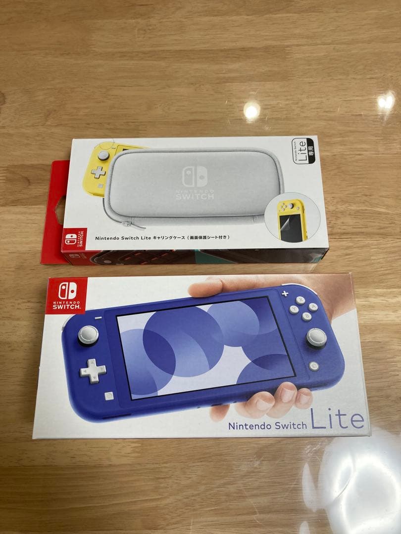 Nintendo Switch Lite Blue ケース付き任天堂