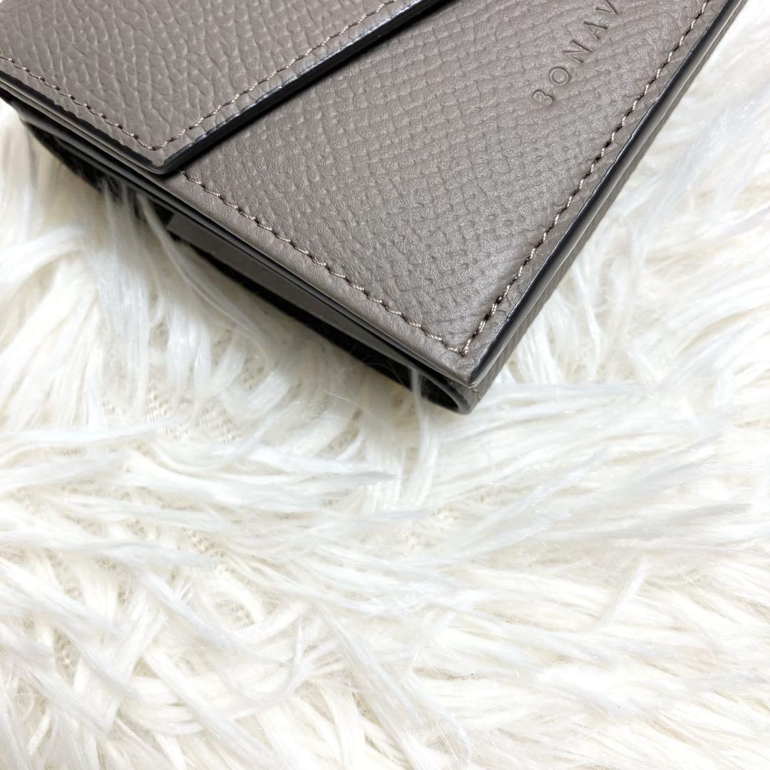 【未使用】ボナペンチュラ＊SmallWallet グレージュ 未使用】ボナペンチュラ＊SmallWallet グレージュ - メルカリ