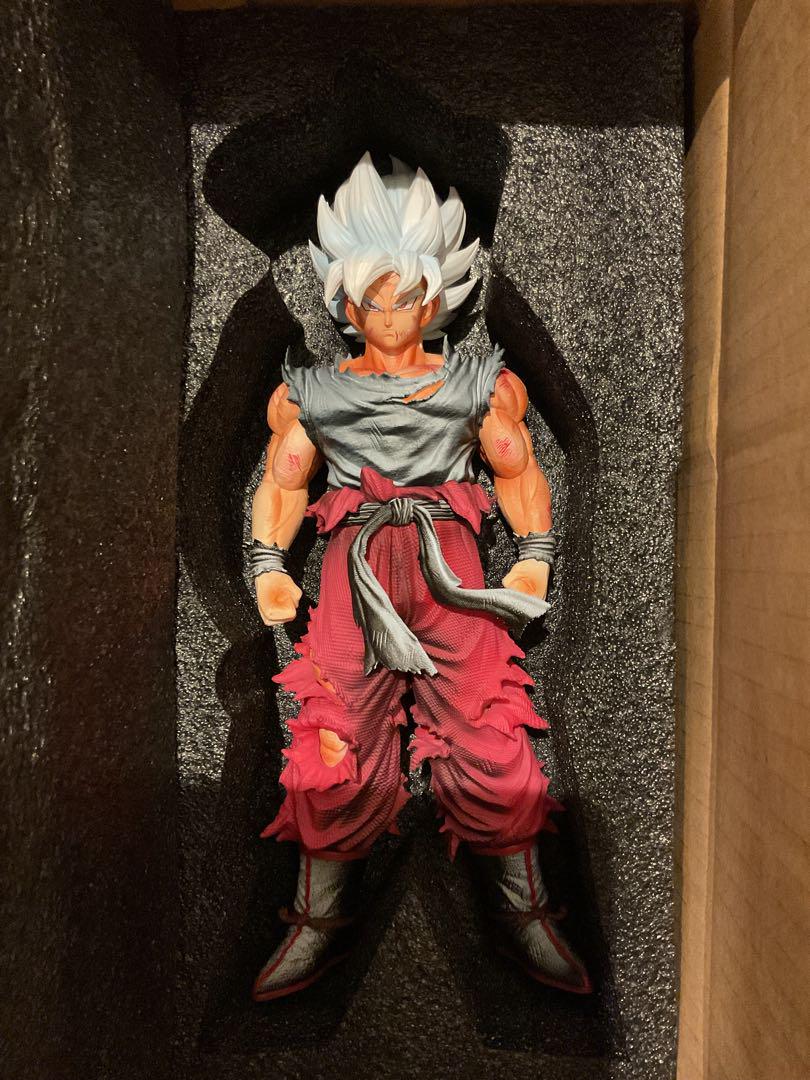 「GWセール」ドラゴンボール　孫悟空　サイヤ人　フィギュア　ガレージキット　白髪