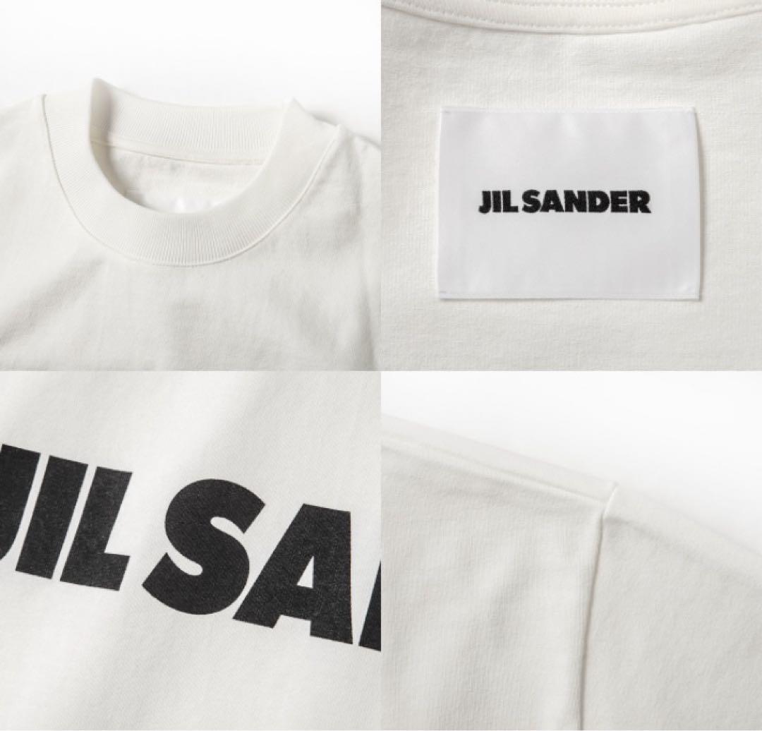 ★新品未使用★JIL SANDER ロゴ コットン Tシャツ