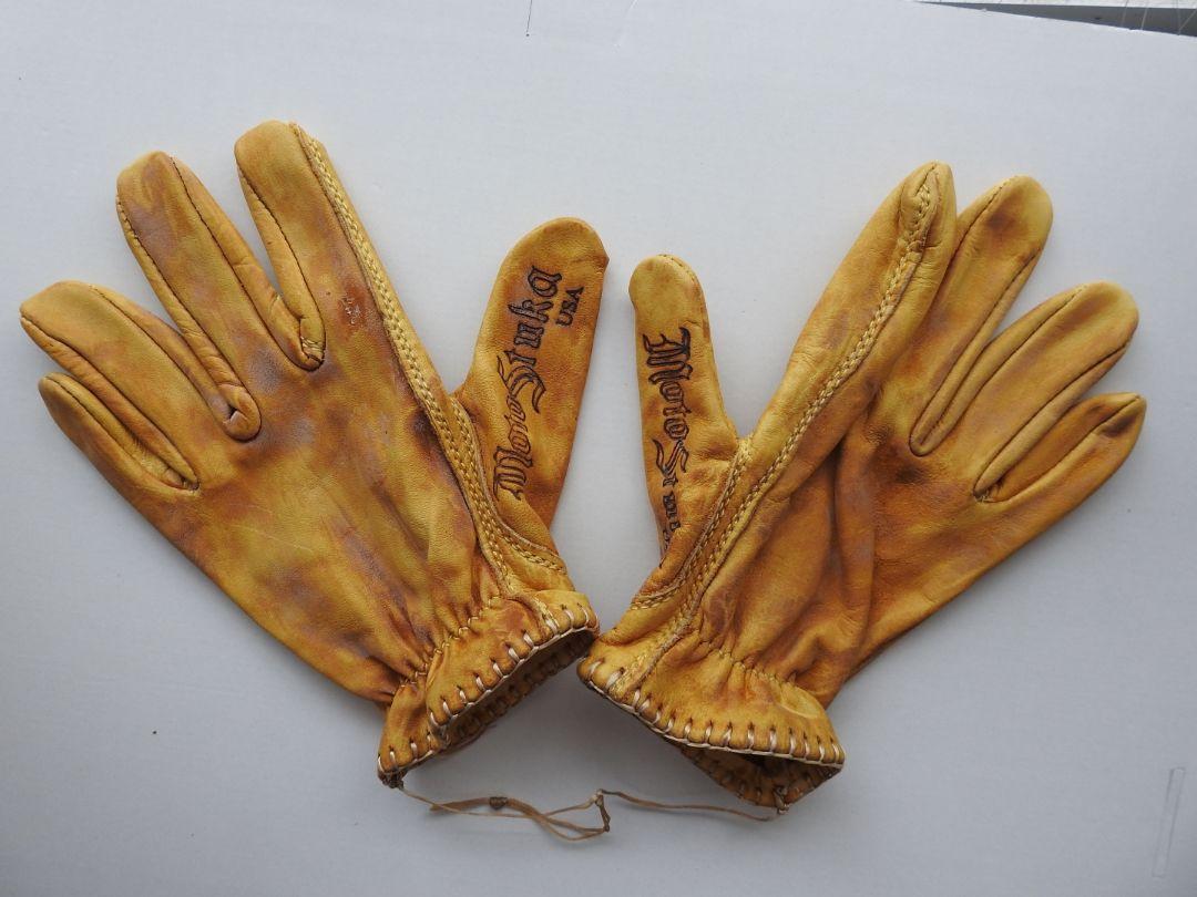 し*う様 新品MotoStuka Shanks Gloves Bronze L