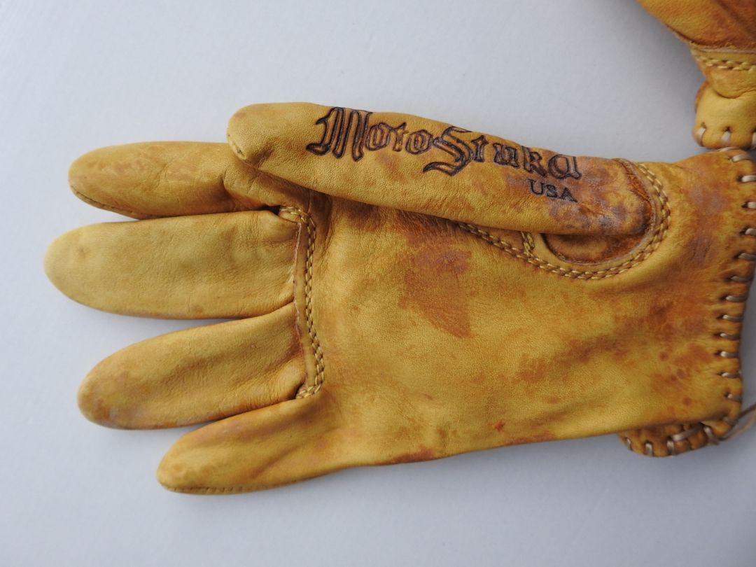 し*う様 新品MotoStuka Shanks Gloves Bronze L