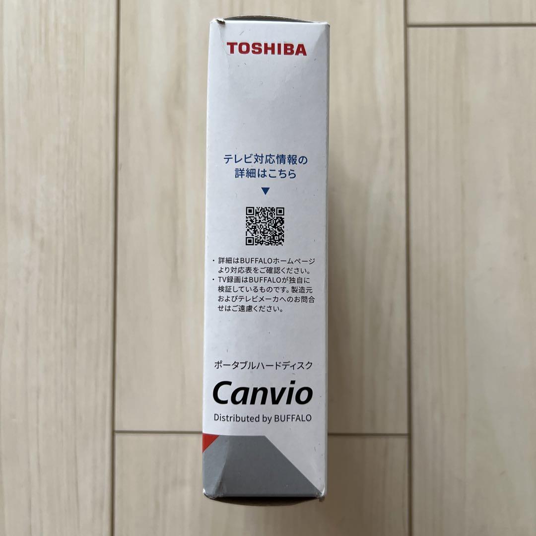 TOSHIBA ポータブルハードディスク　Canvio