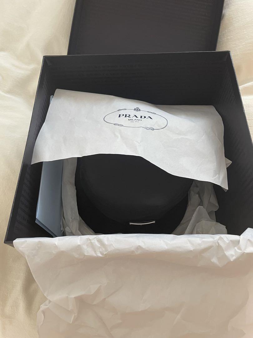 【国内正規品✨新品】PRADA Re-Nylon バケットハット　M ブラック Re-Nylon バケットハット | PRADA