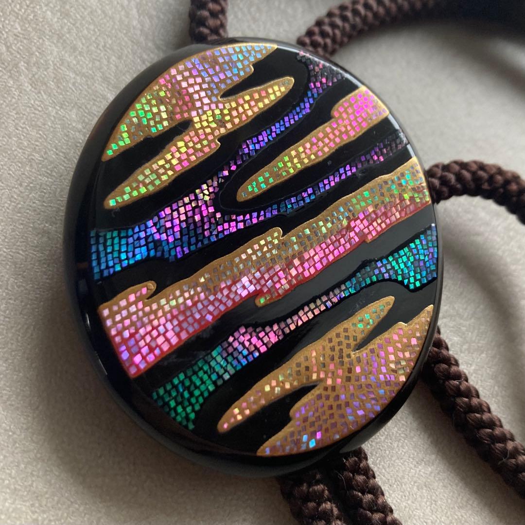 金彩蒔絵 広山 ループタイ 金彩蒔絵 広山 ループタイ