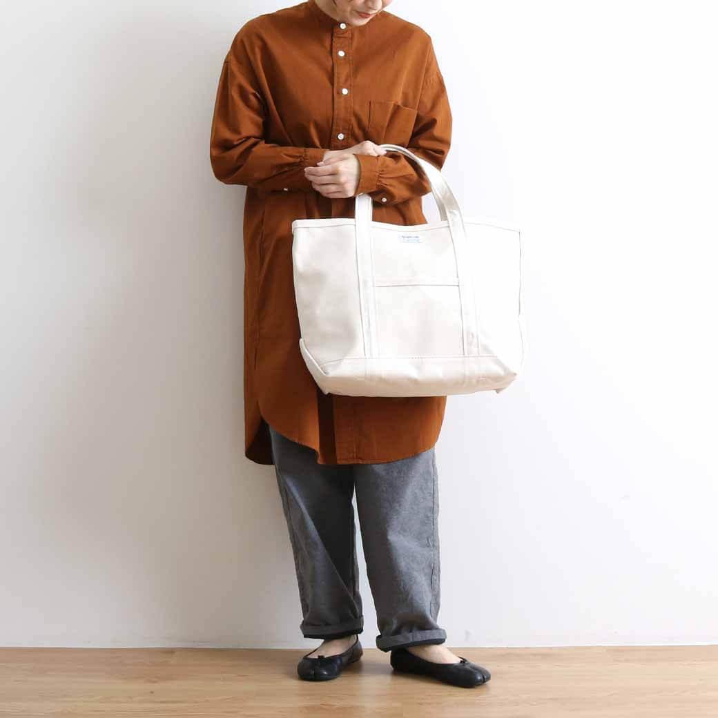 高品質大人気⋤ ORCIVAL COTTON CANVAS TOTE BAG L 黒 Black igVXW-m97216715404 豊富な新作