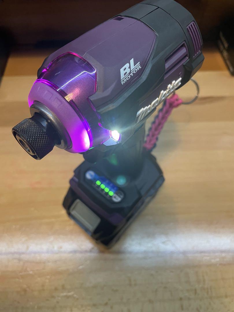 パープルカスタム　マキタ インパクト ドライバー TD001GZAP 40V