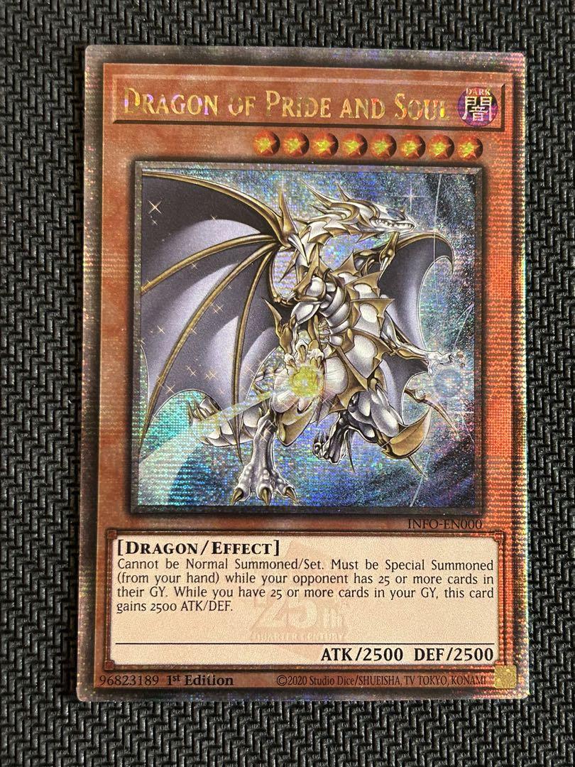遊戯王 誇りと魂の龍 INFO 25th クオシク 英語　EU 海外