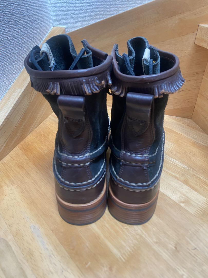 靴 visvim GRIZZLY BOOTS HI-FOLK BISON 8.5