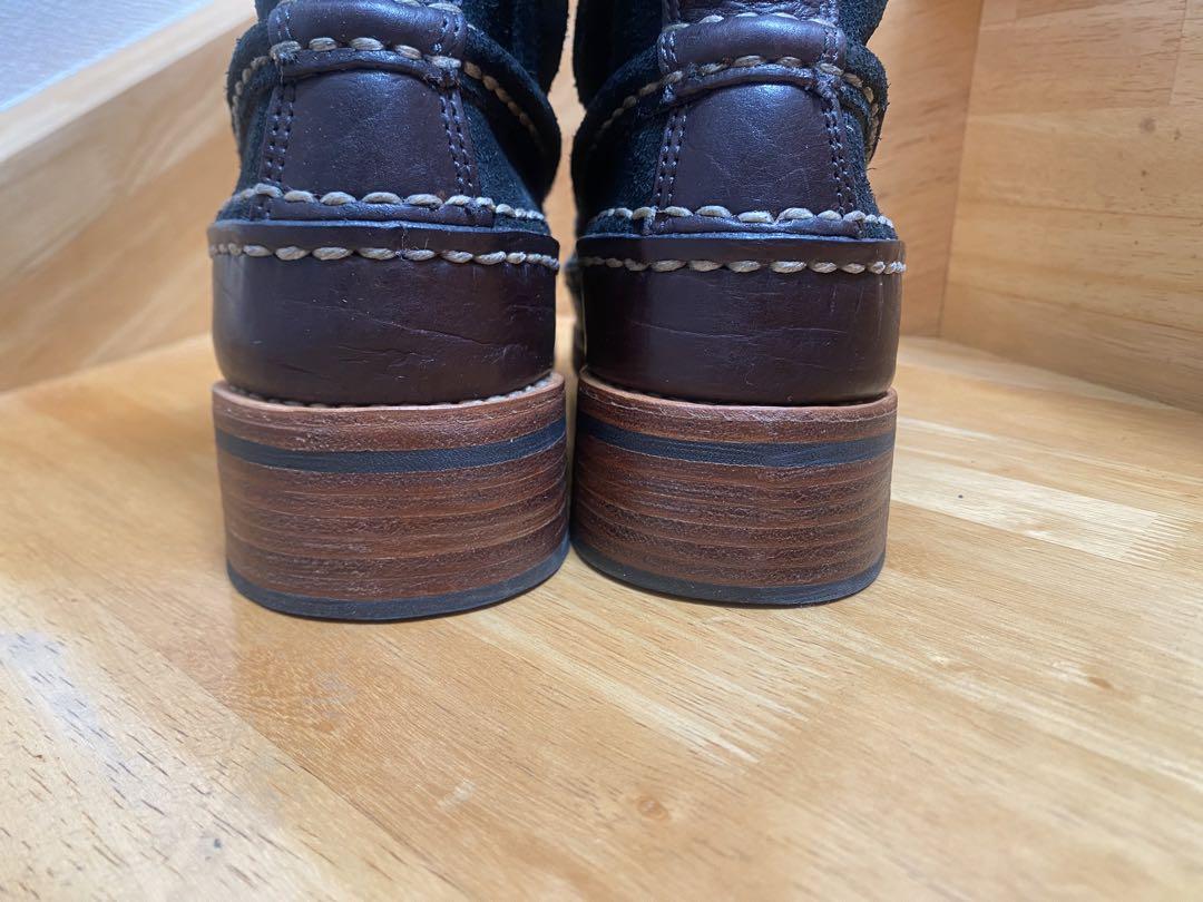 靴 visvim GRIZZLY BOOTS HI-FOLK BISON 8.5