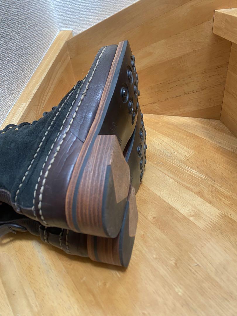 靴 visvim GRIZZLY BOOTS HI-FOLK BISON 8.5