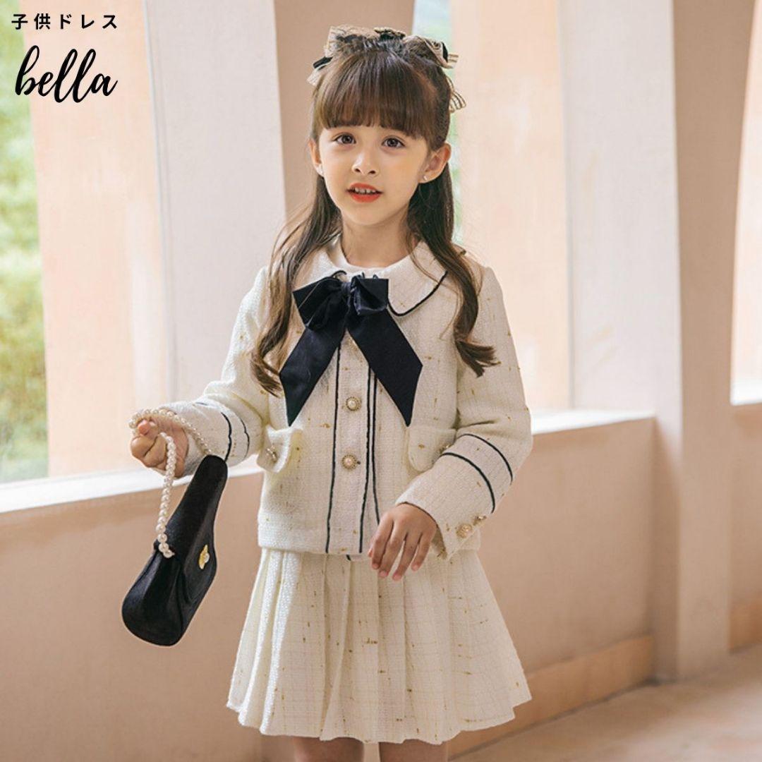 返品送料無料 1 入学式 スーツ 女の子 フォーマル 卒園式 セットアップ フォーマル ドレス