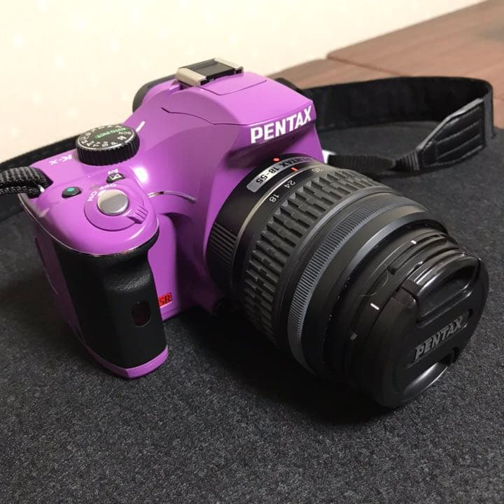 PENTAX K−X K-X レンズキット PURPLE/BLACK | www