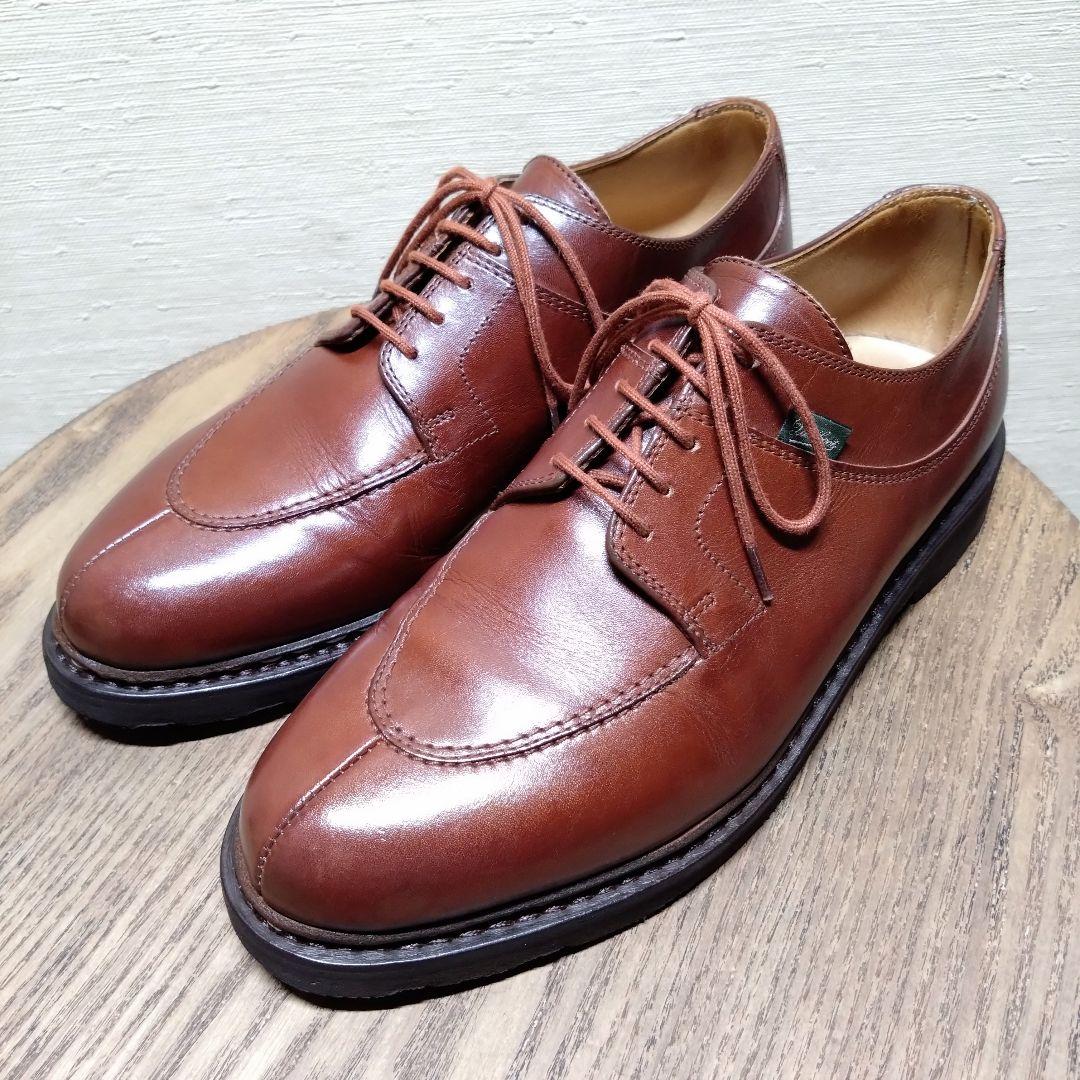 美品】Paraboot パラブーツ アヴィニョン 6 1/2 マロン 袋付