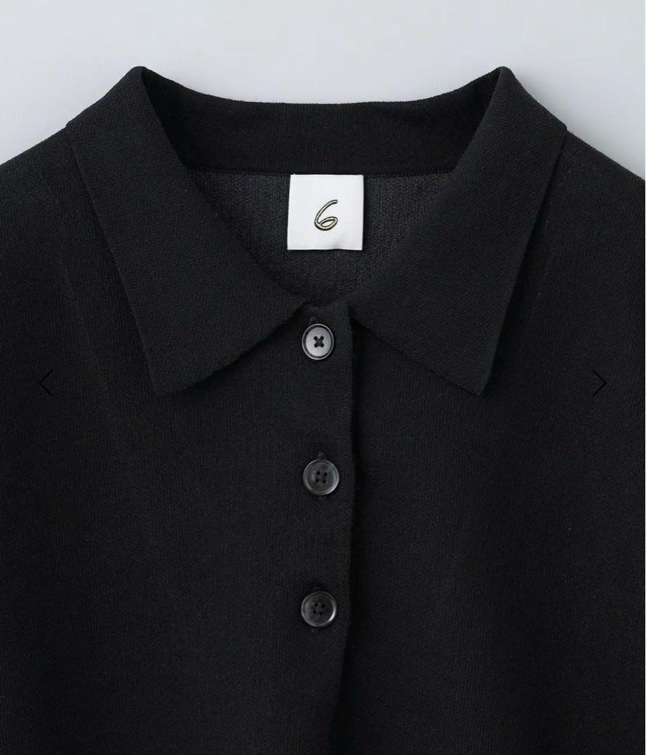 6(ROKU)カラーポイント ポロニット BEAUTY&YOUTH UNITED ARROWS｜<6(ROKU)>カラーポイント