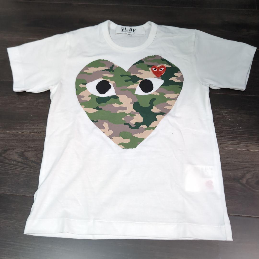 PLAY COMME des GARÇONS 迷彩ハートTシャツ