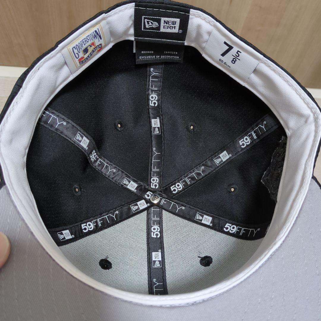 新品　THECAP別注　ヤンキース ブラックカモ 7 5/8　59FIFTY