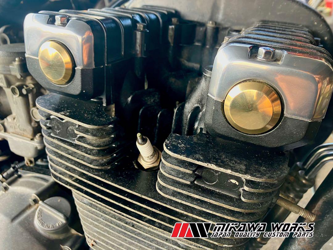 ゼファー400 真鍮 カムプラグ ヘッドカバーガスケット セット ゼファー400 真鍮 カムプラグ ヘッドカバーガスケット セット