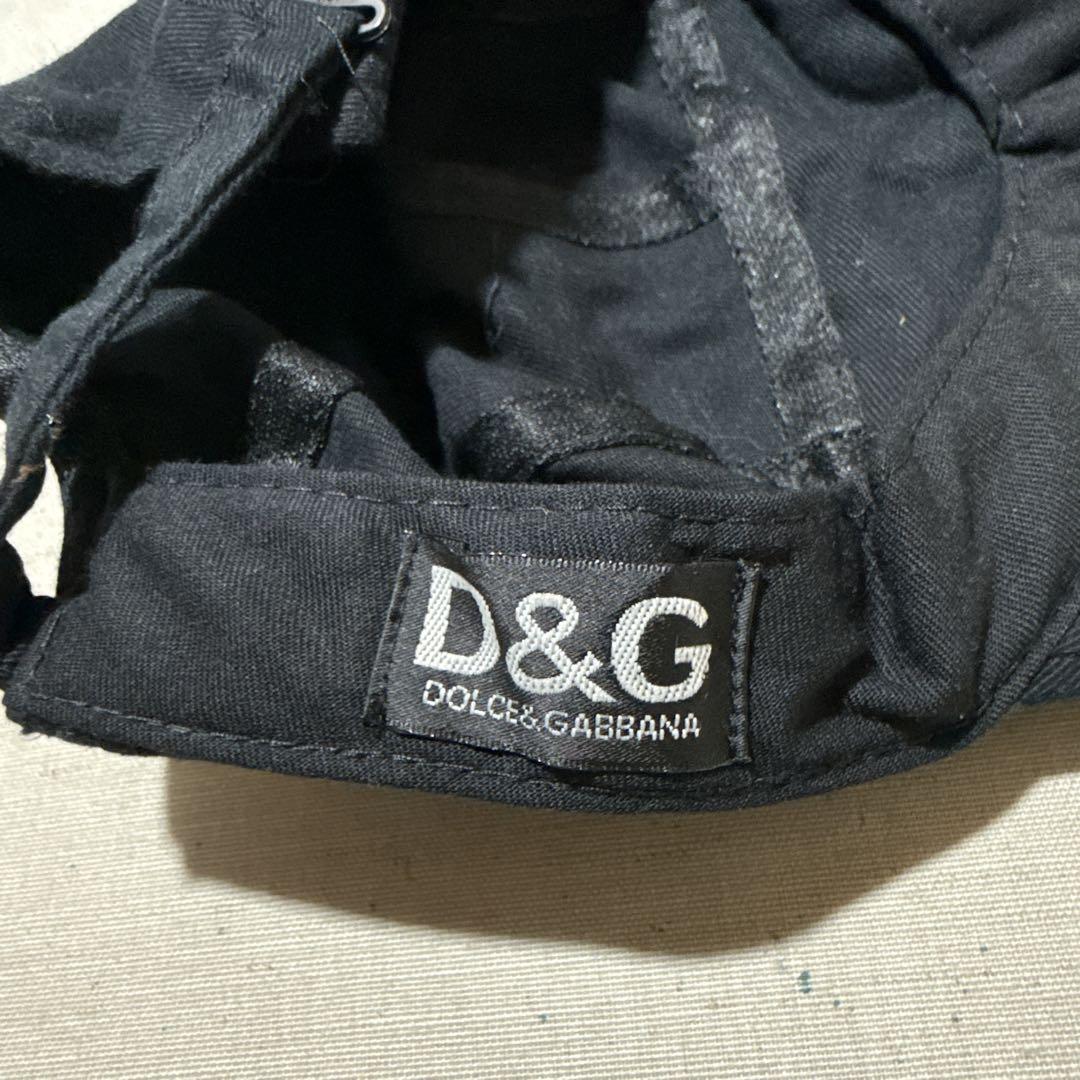 90s〜00s タグ付き新品 D＆G ドルガバ キャップ CAP Y2K 刺繍 90s〜00s タグ付き新品 D＆G ドルガバ キャップ CAP Y2K 刺繍