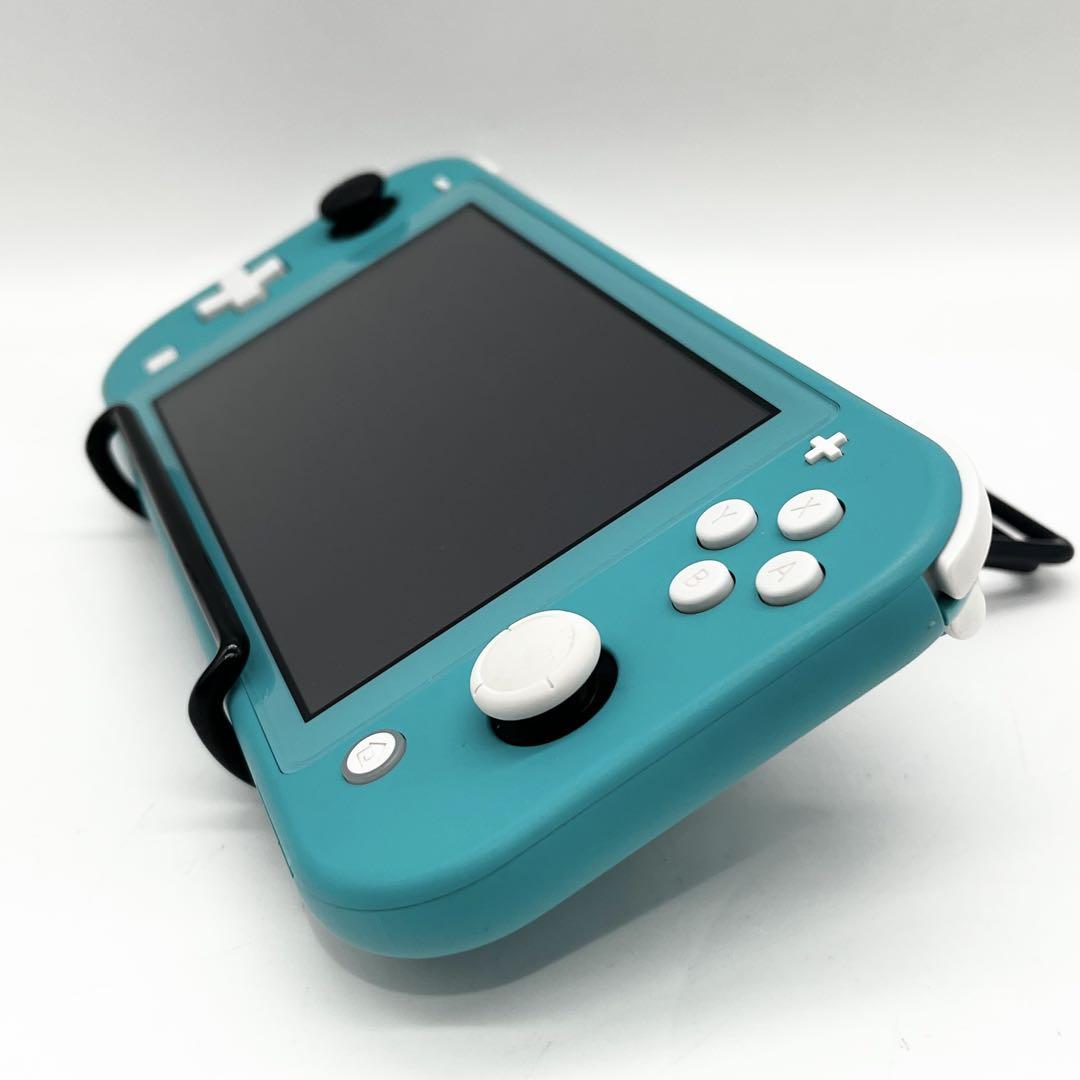 液晶美品】Switch Lite ターコイズ スイッチライト 本体 動作