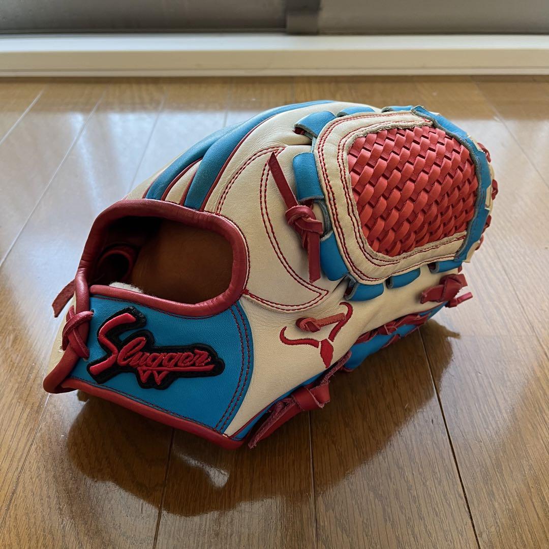 久保田スラッガー 一般軟式 グローブ グラブ オーダー 極美品 内野用