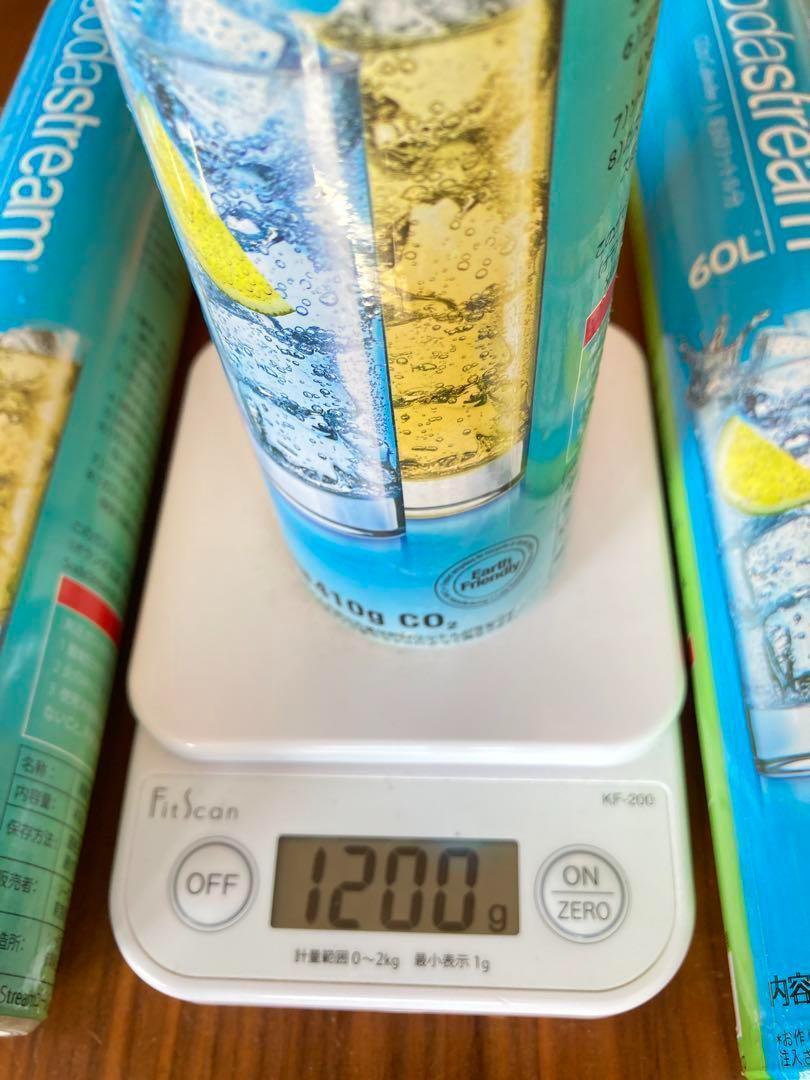 4_5_7_本数限定セールソーダストリームガスシリンダ（洗浄済）満タン8本 13_2325_ソーダストリームガスシリンダ満タン3本 - キッチン家電
