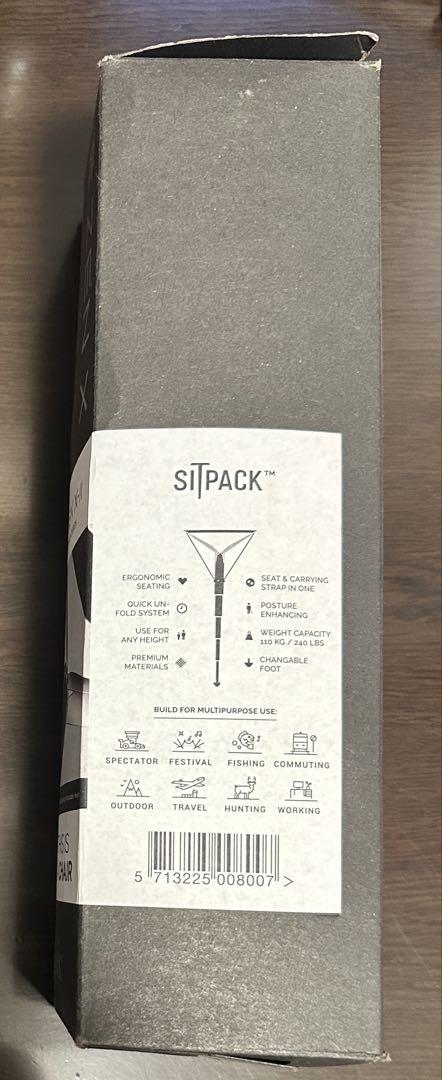 SITPACK ZEN X-II Carbon アウトドアチェア