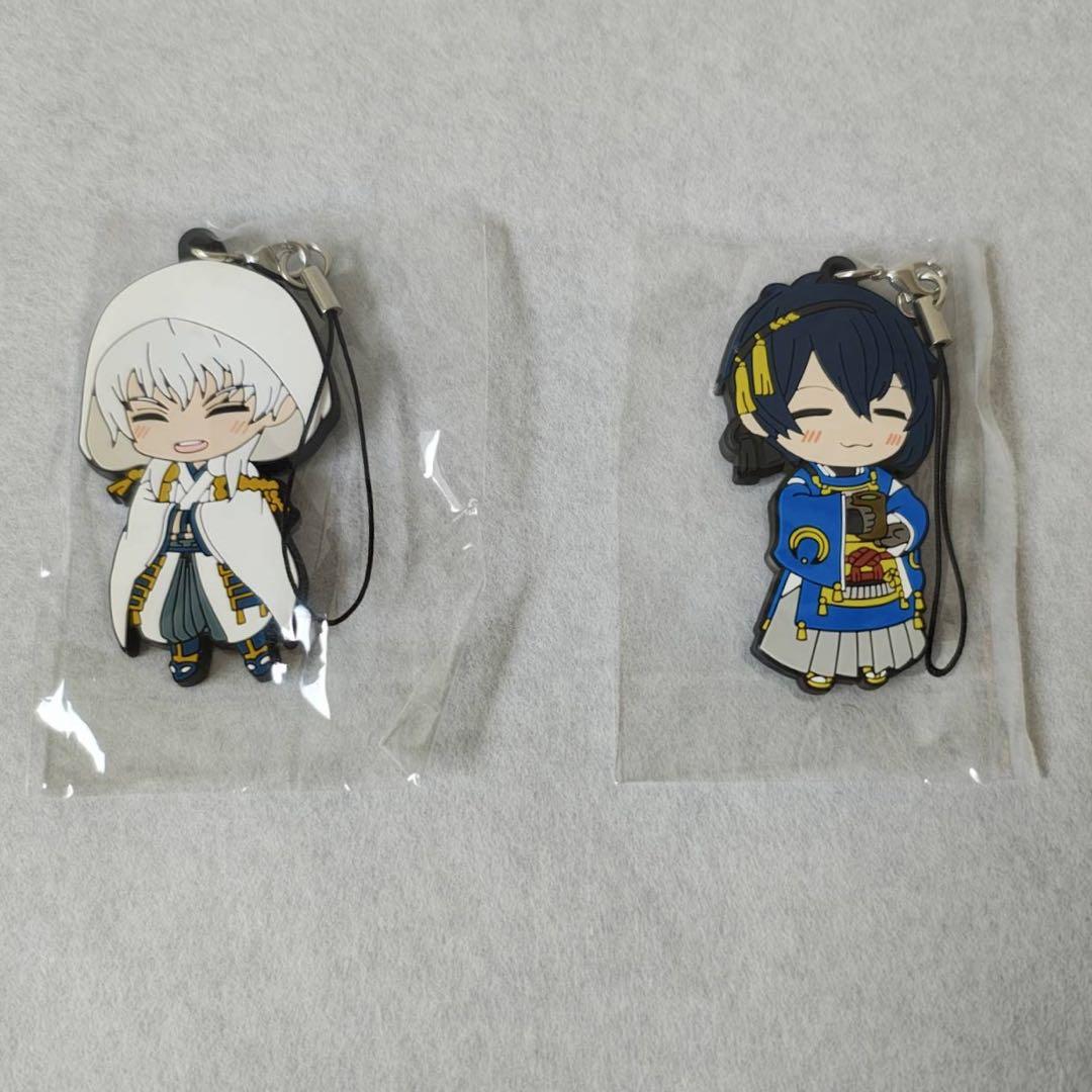 刀剣乱舞 ︎ねんどろいどぷらす 三日月宗近、鶴丸国永 ラバー