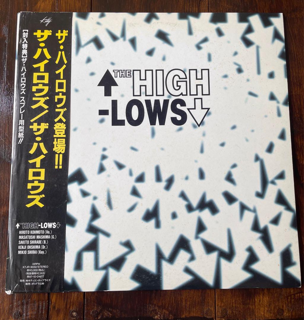 春夏新作モデル ザ・ハイロウズ/ 帯付きレコード HIGH-LOWS THE 邦楽 ...