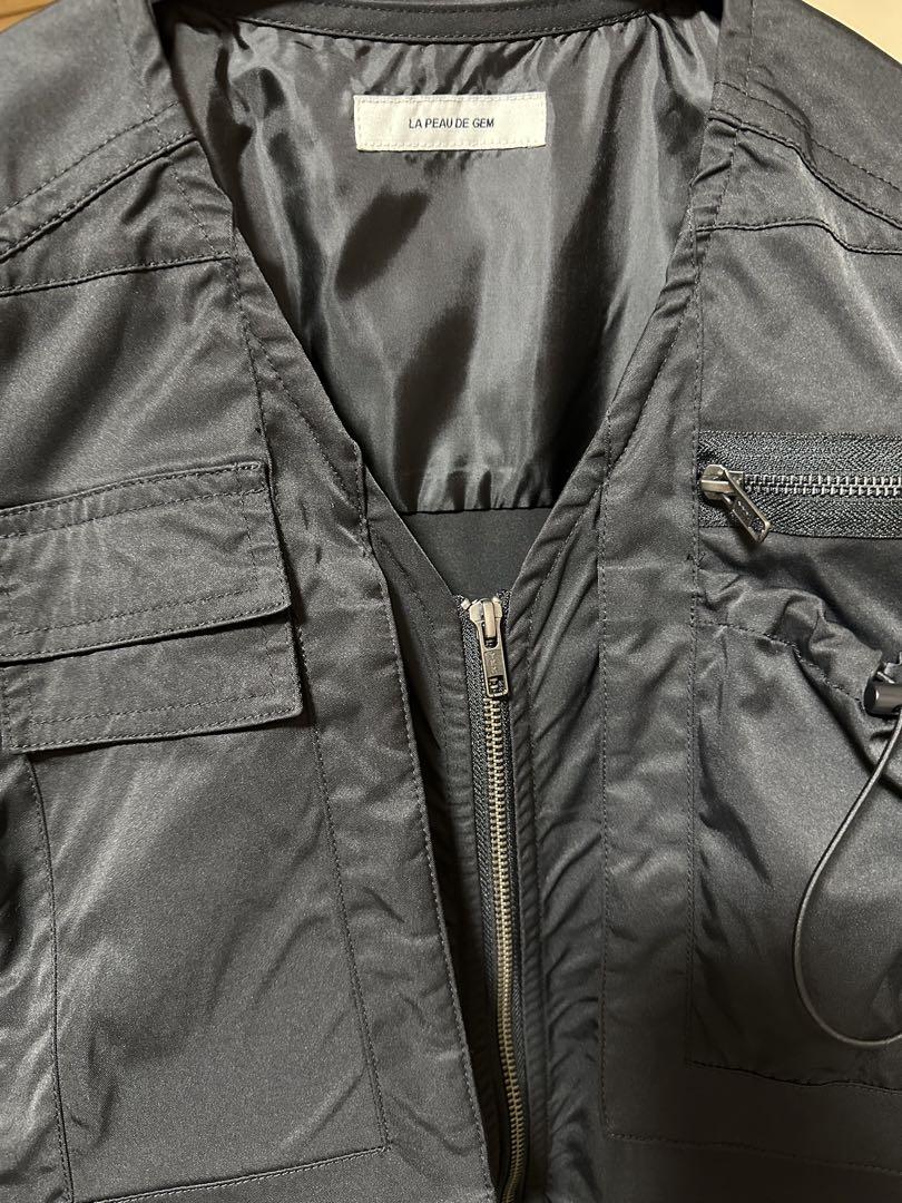lapeaudegem ラポドゥジェム fisher pocket vest