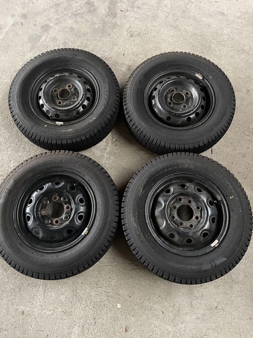 軽トラ　軽バン　スタッドレス　ブリジストン　145R126PR 4本