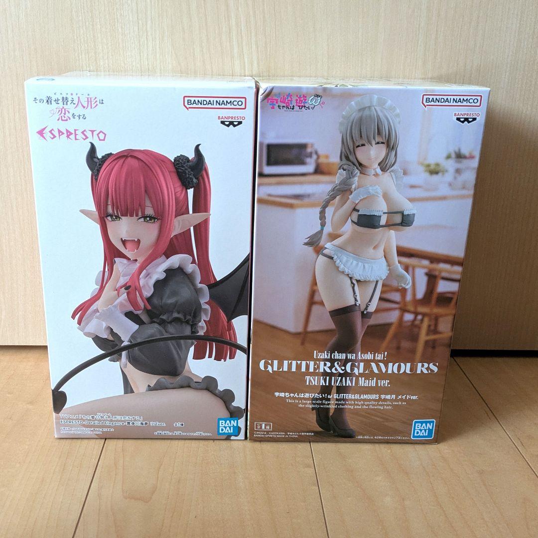 未開封】 美少女 フィギュア セット 喜多川海夢 甘神夕奈 甘神朝