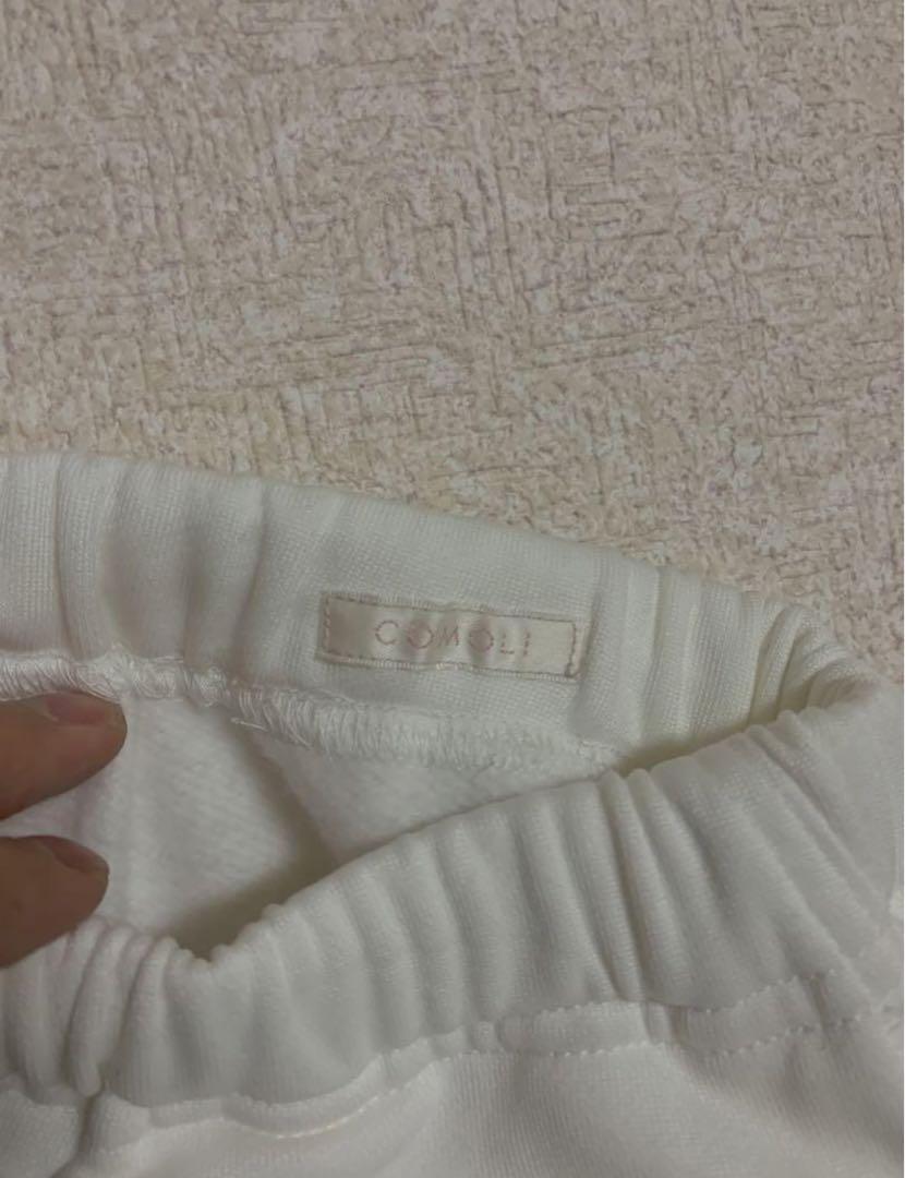 comoli スウェット セットアップ Nylon cotton sweat