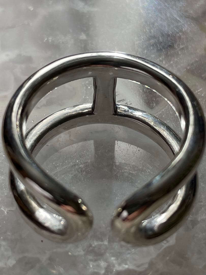 XOLO JEWELRY H Ring ダブルリング 925 ショロ 18号 XOLO JEWELRY H Ring ダブルリング 925 ショロ 18号