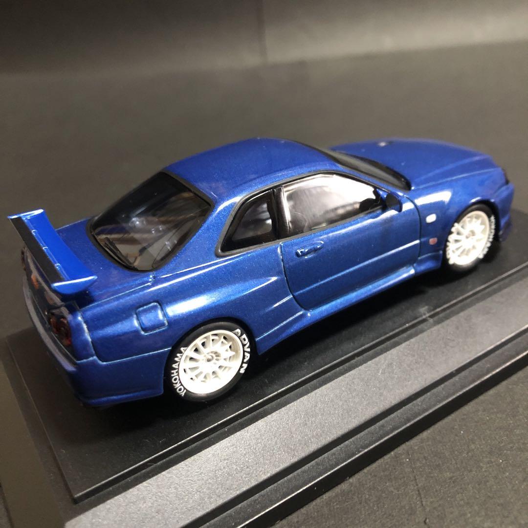 エブロ 1/43 スカイライン GT-R R34 V-specⅡ カスタム品