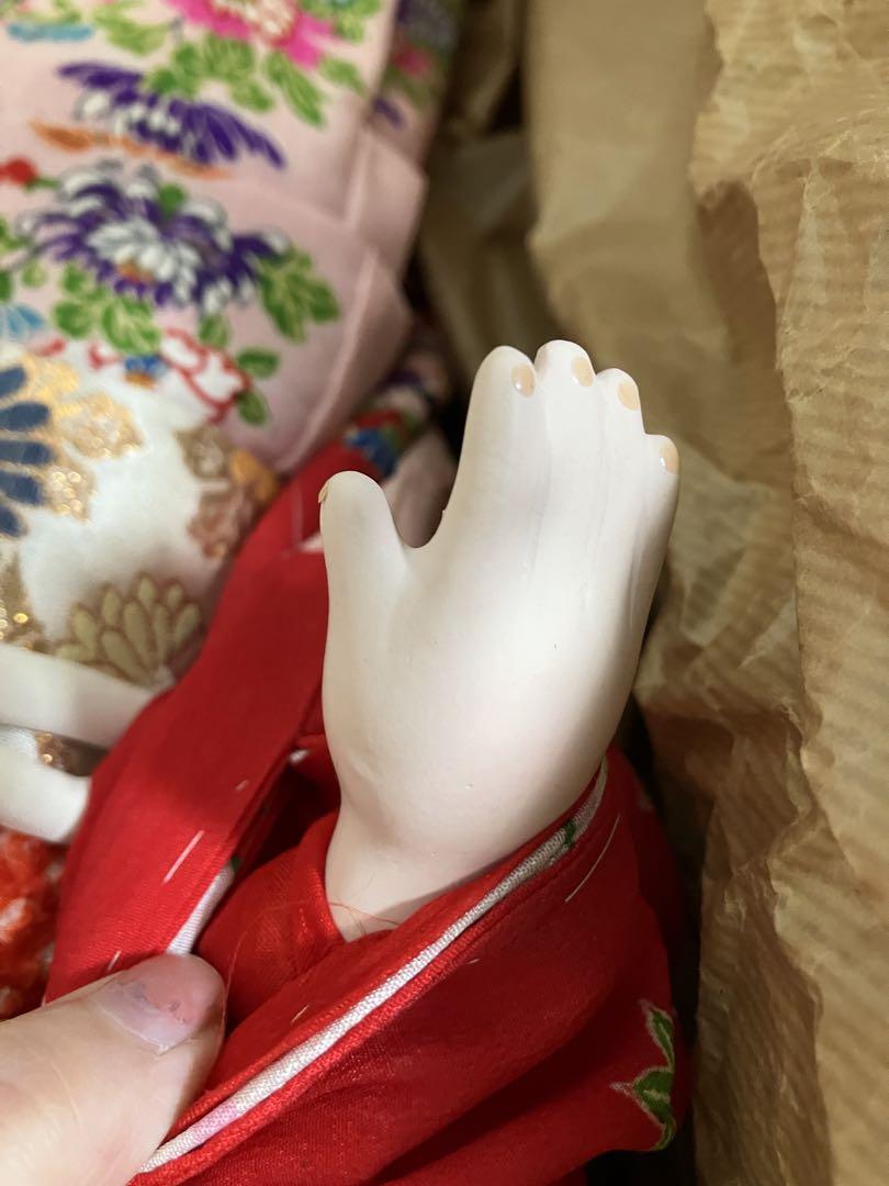 市松人形　昭和半ば　京人形司