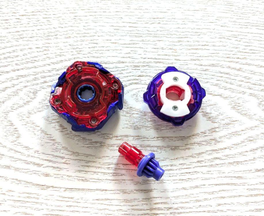 ベイブレードX　コバルトドレイク4-60F メタルコートブルー