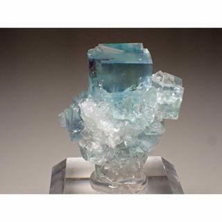 フローライト結晶 青色 8cm