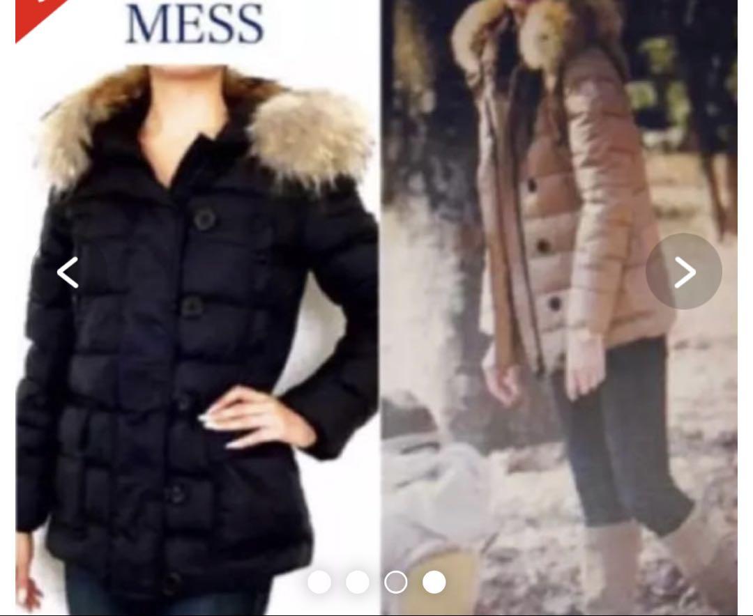 MONCLER ダウンジャケット mess 00ブラック
