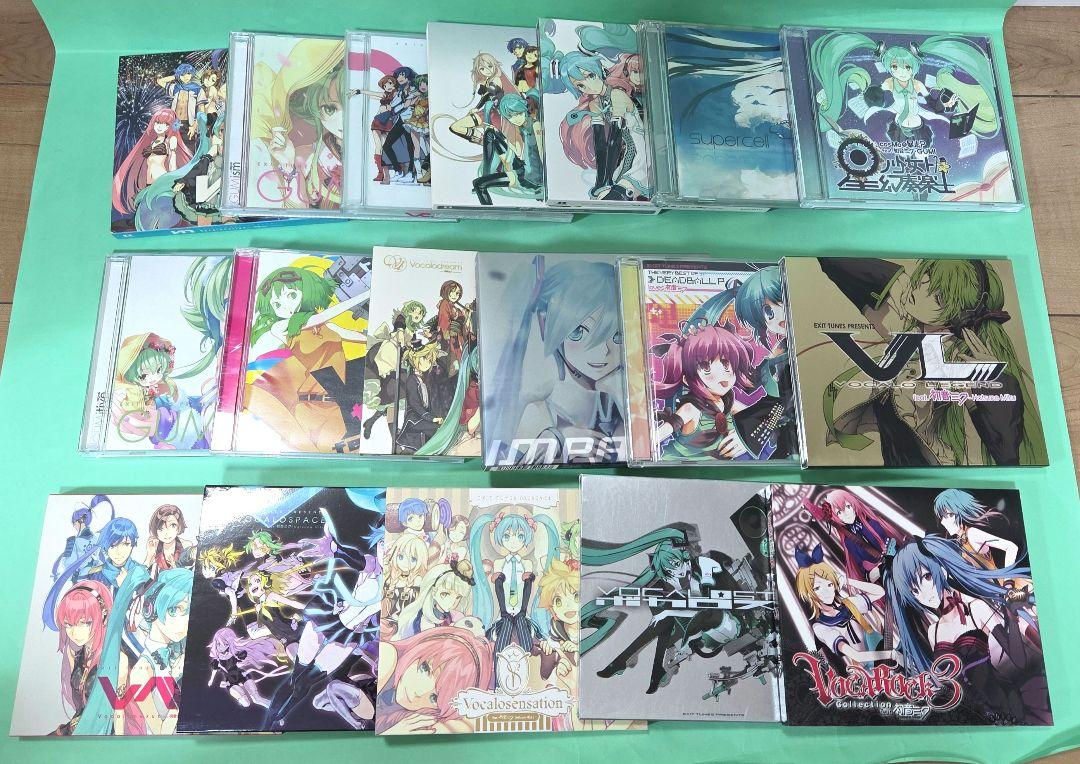 ボーカロイド CD18枚セット まとめ売り VOCALOID 1枚あたり350円