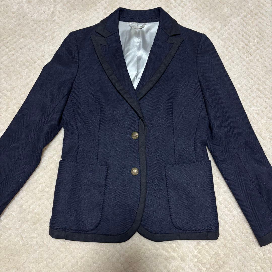 定価6万 ドゥーズィーエムクラス テーラード ジャケット 紺ブレ 金ボタン 定価6万 ドゥーズィーエムクラス テーラード ジャケット 紺ブレ 金ボタン