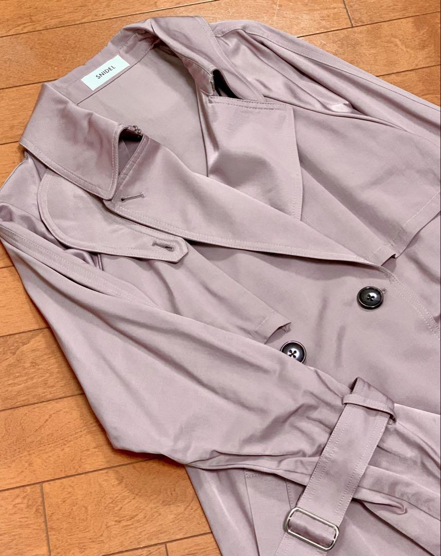 ✨新品✨SNIDEL Sustainableグロストレンチコート
