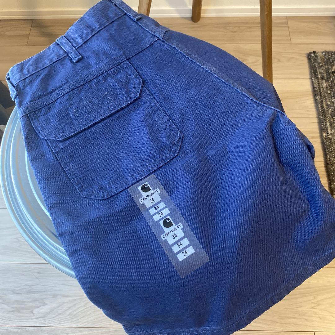 カーハート w34 90年代 ショートパンツ ダブルニー　deadstock