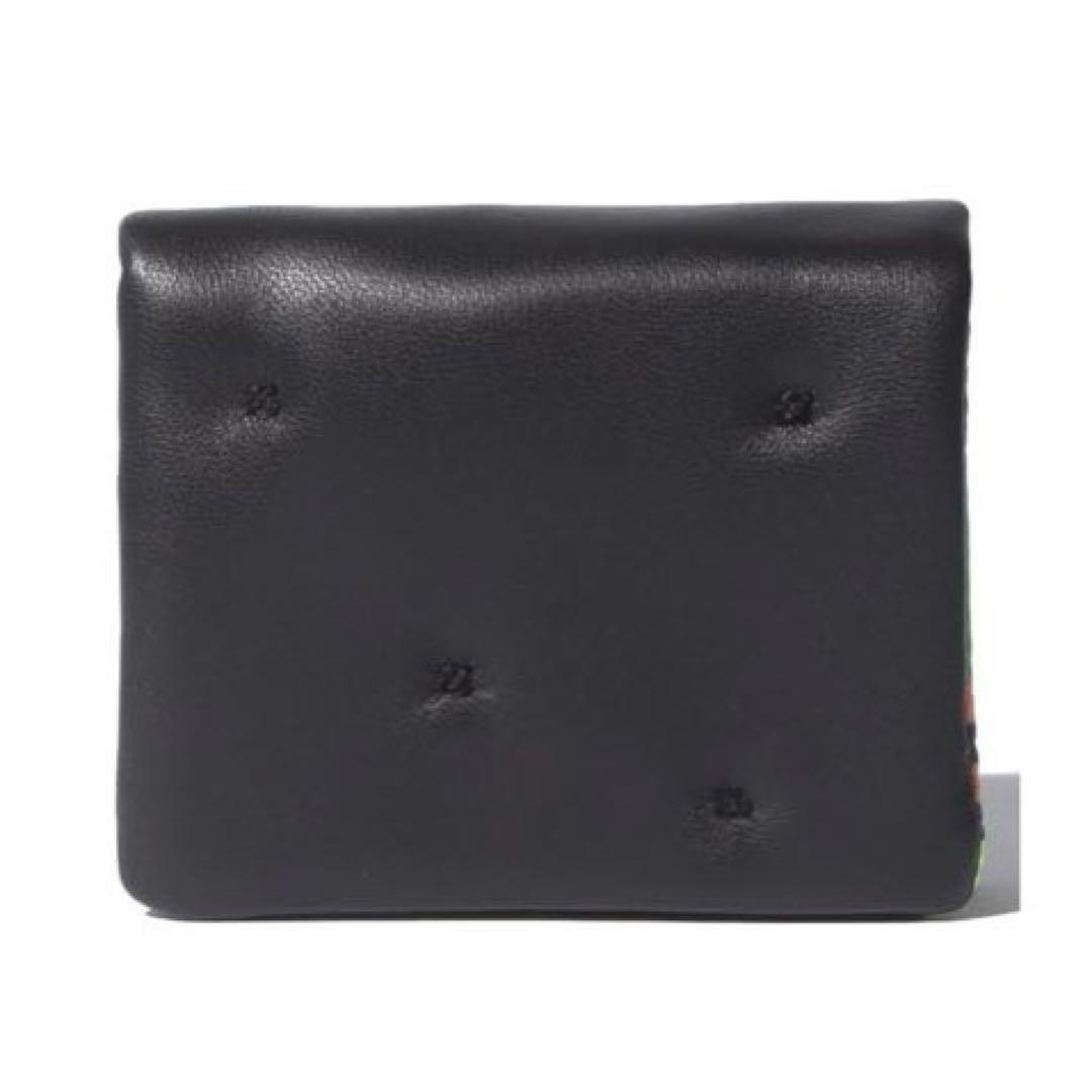 tsumori chisato CARRY てんてんキルト 二つ折り財布　黒