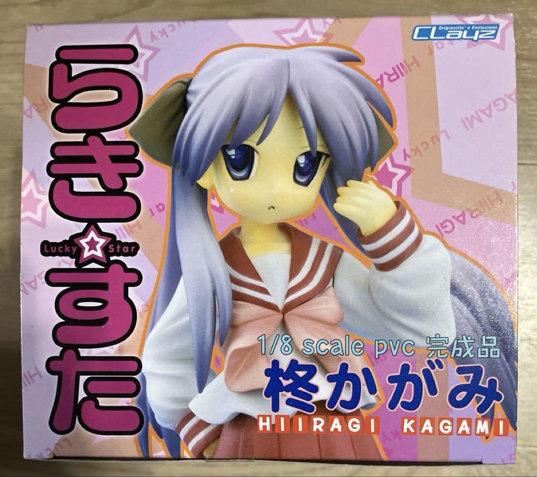 未開封 らき☆すた 柊かがみ らきすた 1/8 フィギュア