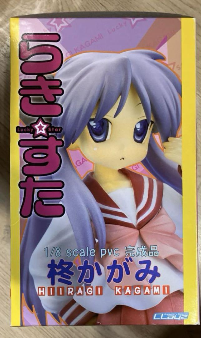 未開封 らき☆すた 柊かがみ らきすた 1/8 フィギュア