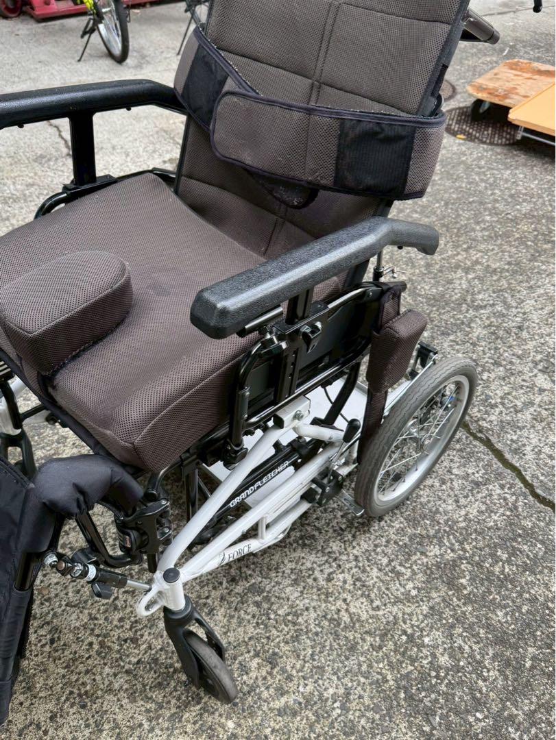 FORCE ティルト&リクライニング車いす グランドフリッチャーユニ_ダッシュ