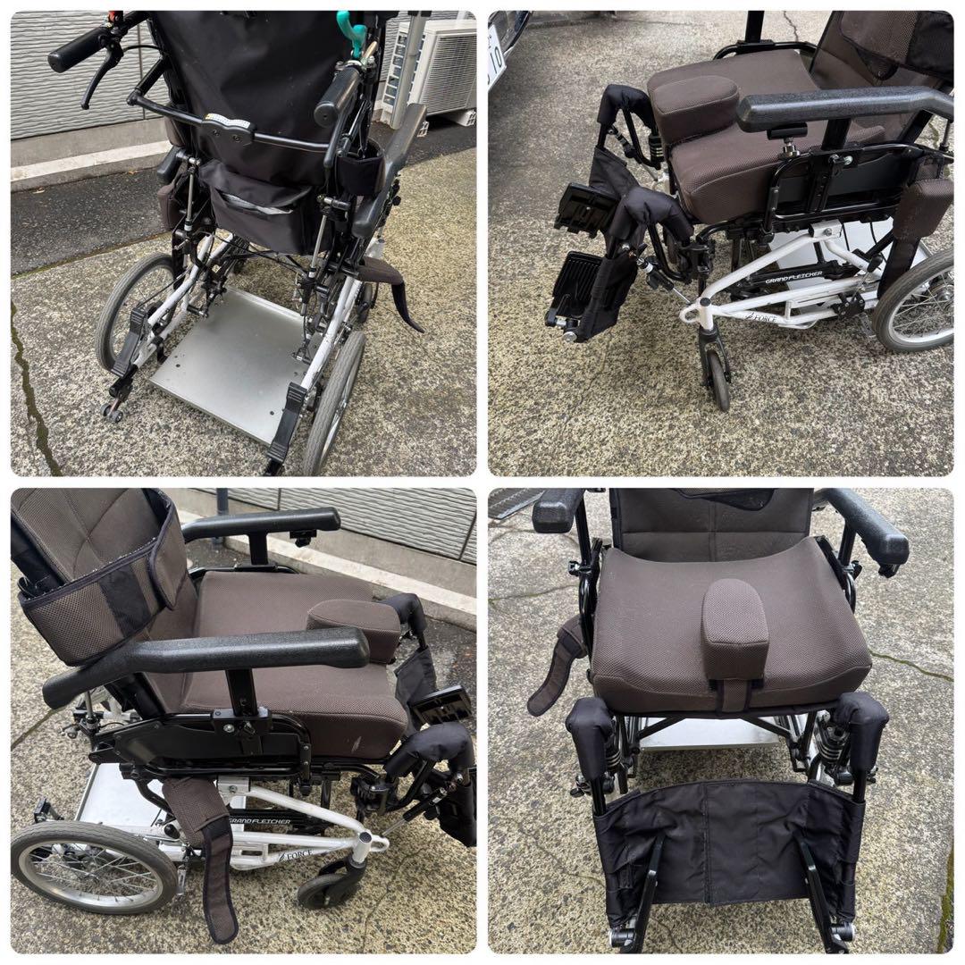 FORCE ティルト&リクライニング車いす グランドフリッチャーユニ_ダッシュ