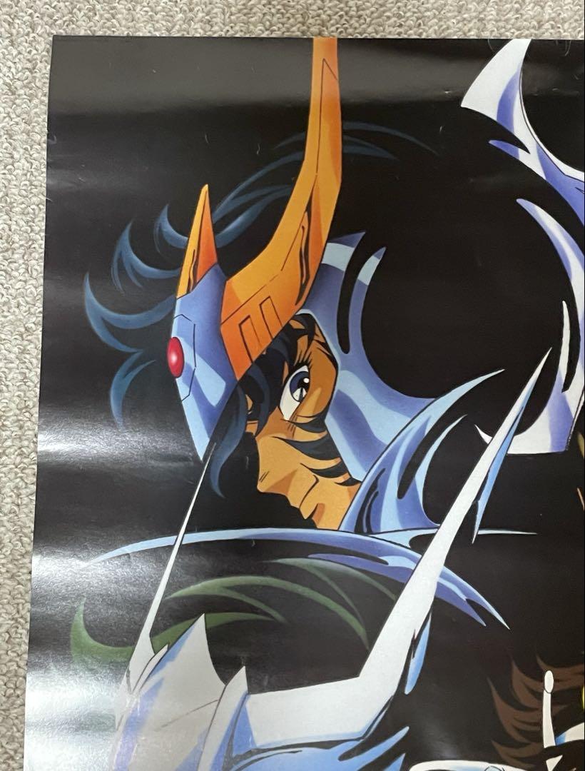 聖闘士星矢 ポスター B2 当時物 非売品 真紅の少年伝説 - メルカリ