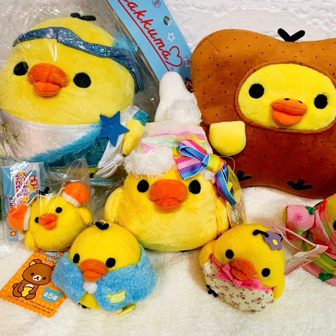 まとめ売り】キイロイトリ ぬいぐるみ 非売品 リラックマ ストア限定 まとめ売り】キイロイトリ ぬいぐるみ 非売品 リラックマ ストア限定